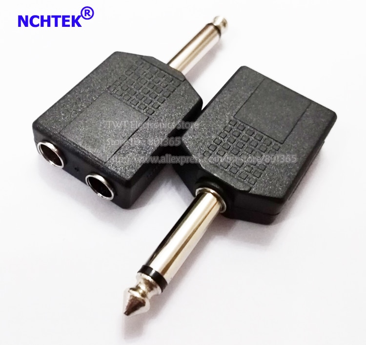 NCHTEK 6.3mm  ÷- 6.3mm     Ŀ/ /5 PCS